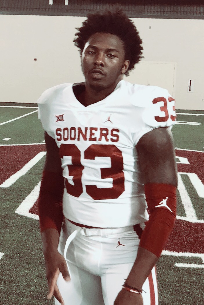 100 Days to Football Time in Oklahoma 33 Ryan Jones The Football