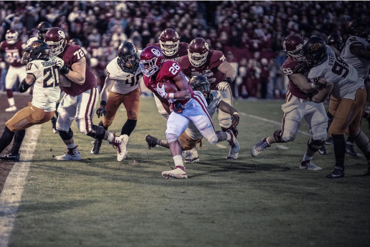 Kennedy Brooks Big 12 of the Week The Football Brainiacs Donor OU Edition